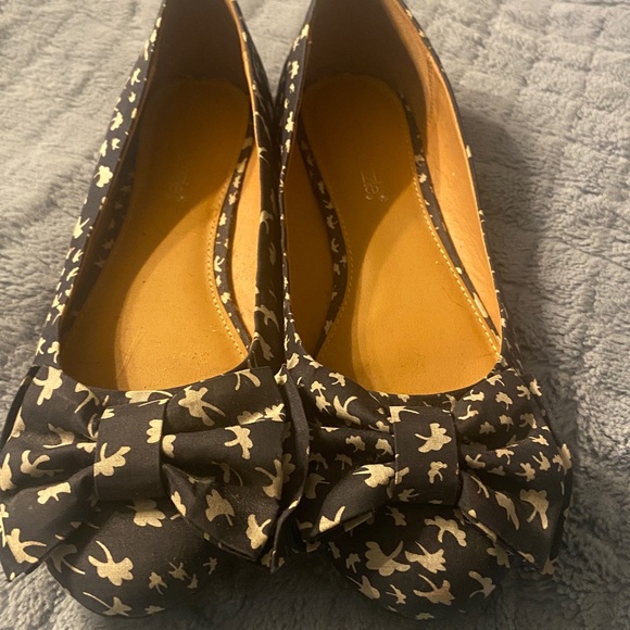 Shoedazxle Floral Bow Women's Flats size 9 - Picture 4 of 8